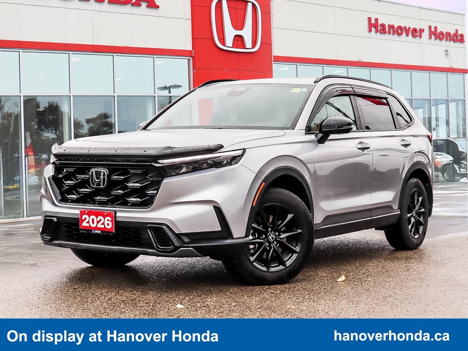 SOLAR REFLECTION SILVER METALLIC 2026 Honda CR-V Hybrid SUV / Crossover All-Wheel Drive Automatic