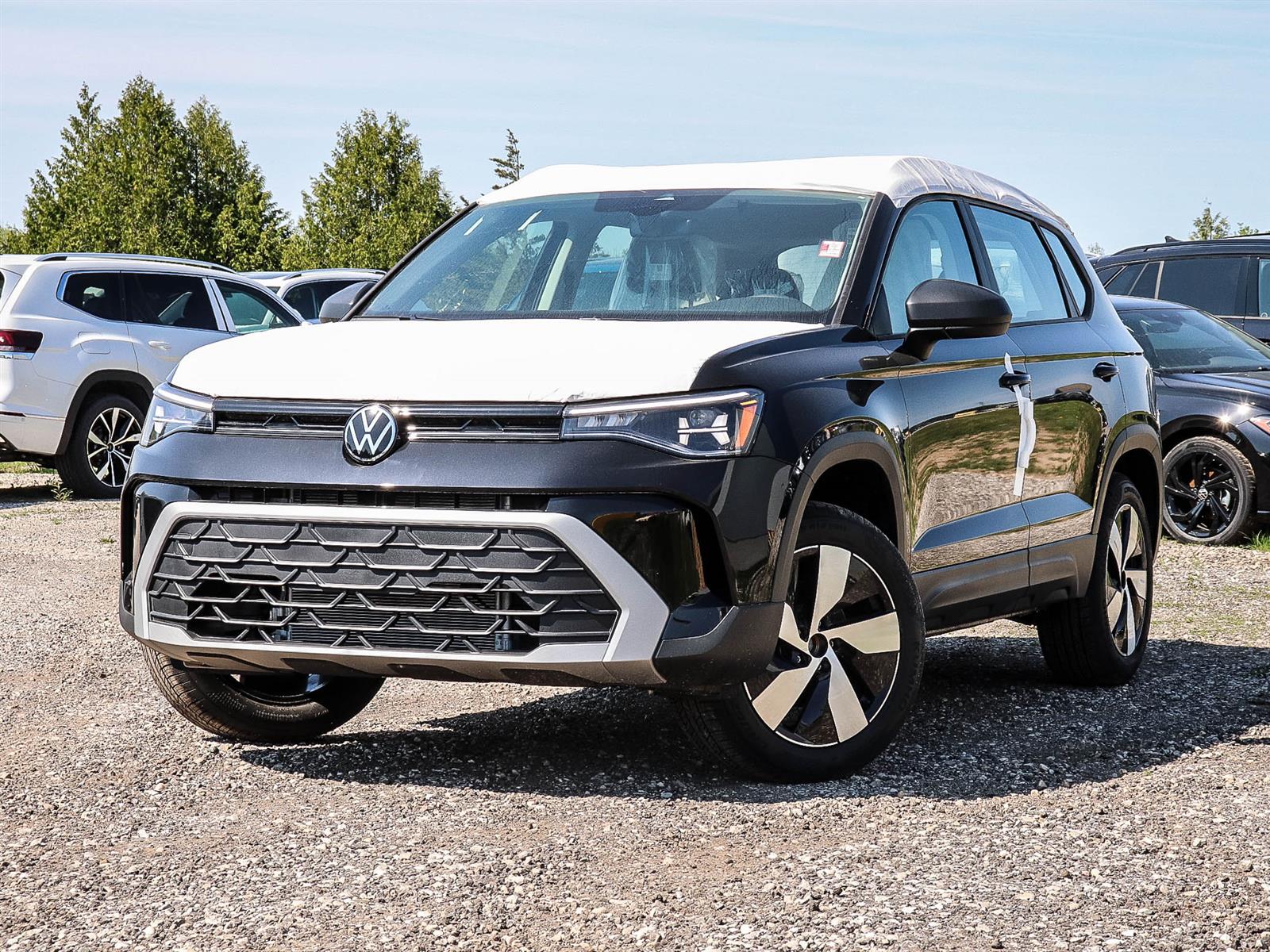 DEEP BLACK PEARL 2026 Volkswagen Taos Trendline 4Motion SUV / Crossover 8-Speed Automatic