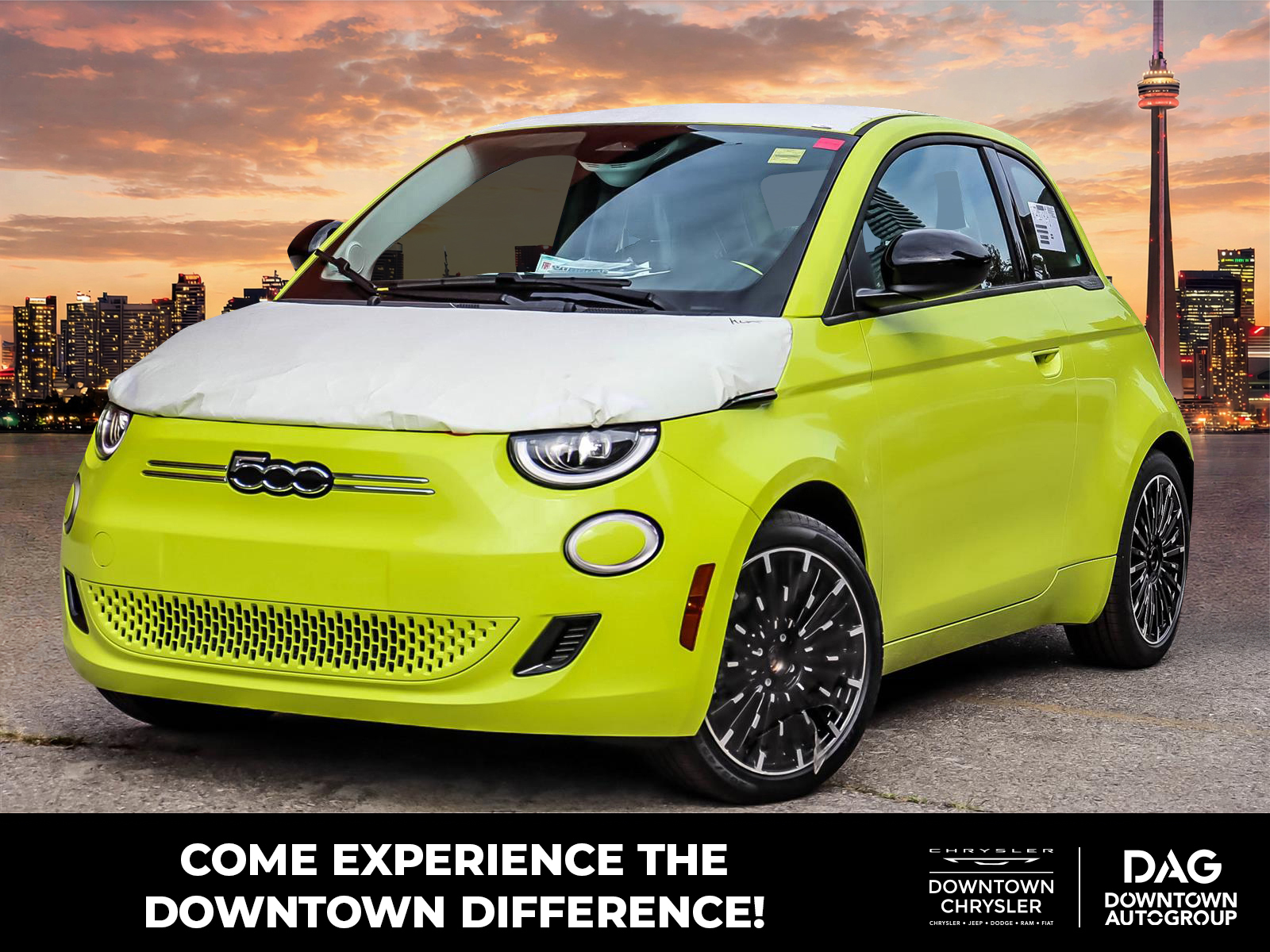 2026 Fiat 500e Pop FWD - Main View