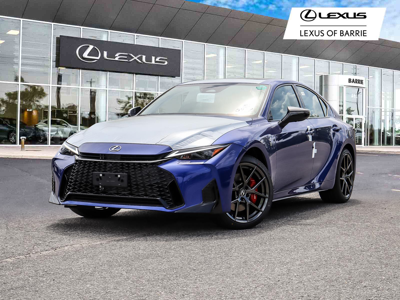 08X1 Ultrasonic Blue Mica 2.0 2026 Lexus IS 350 F Sport AWD Sedan All-Wheel Drive Automatic
