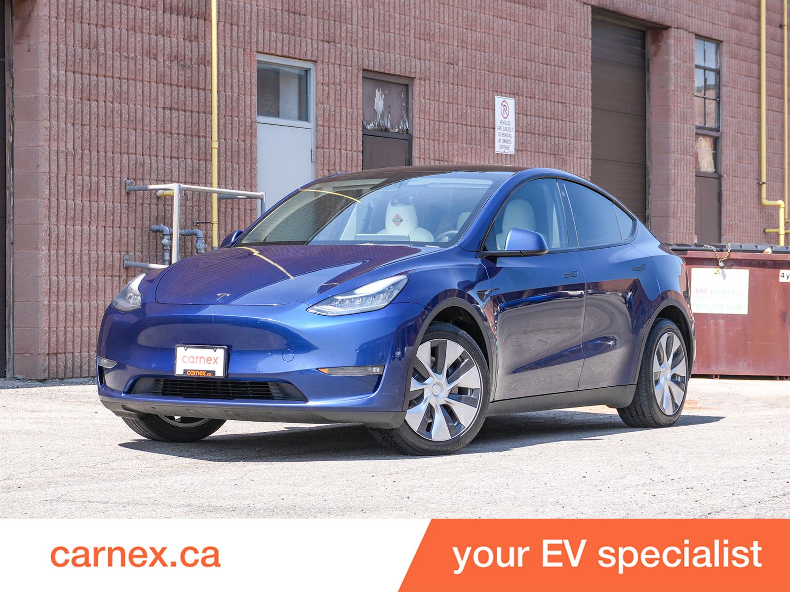 Blue 2021 Tesla Model Y SUV / Crossover All-Wheel Drive Automatic