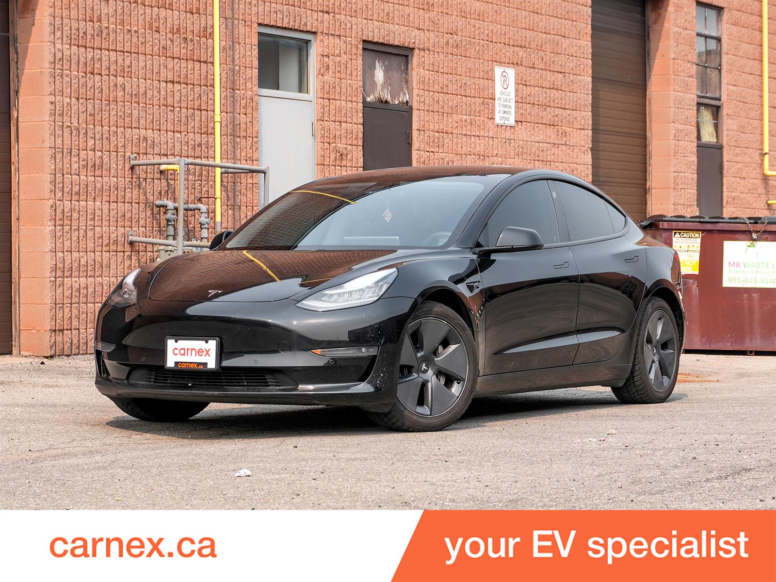 Black 2021 Tesla Model 3 Sedan Rear-Wheel Drive Automatic