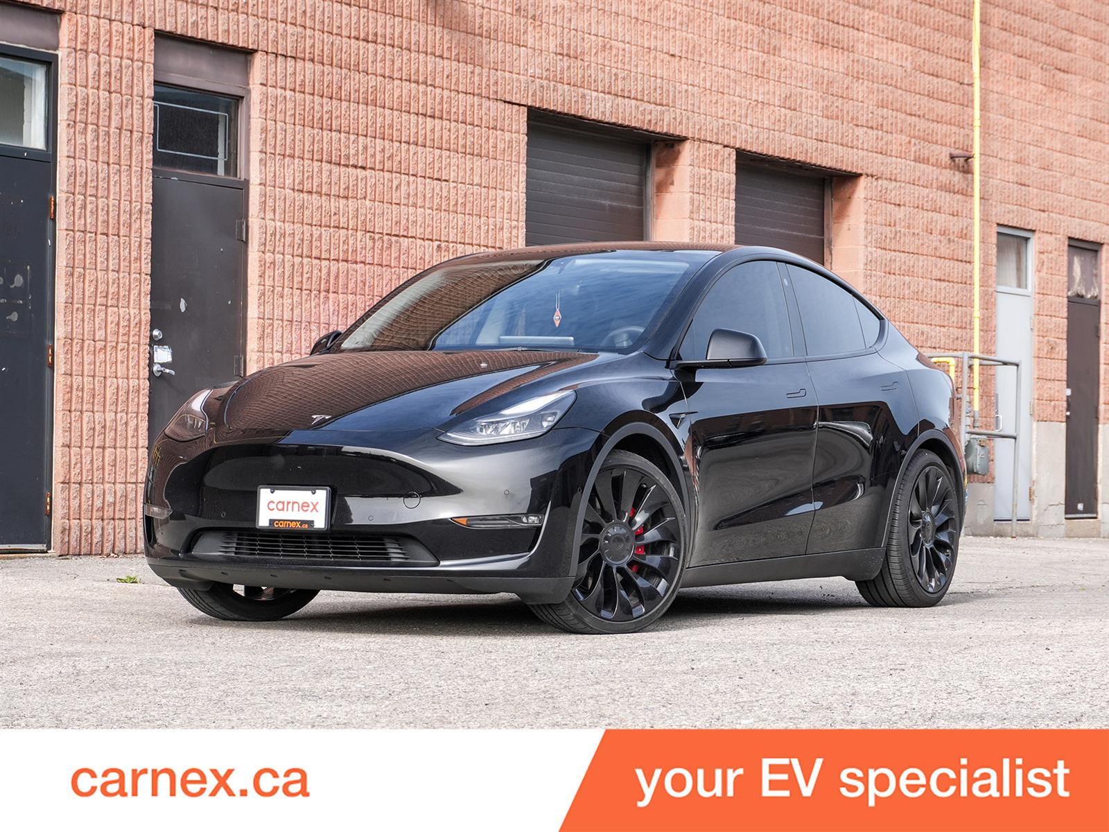 Black 2023 Tesla Model Y SUV / Crossover All-Wheel Drive Automatic