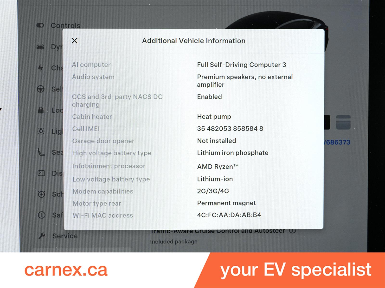 2023 Tesla Model 3 RWD |Clean Carfax |One Owner |Heated Seats - Thumbnail 7