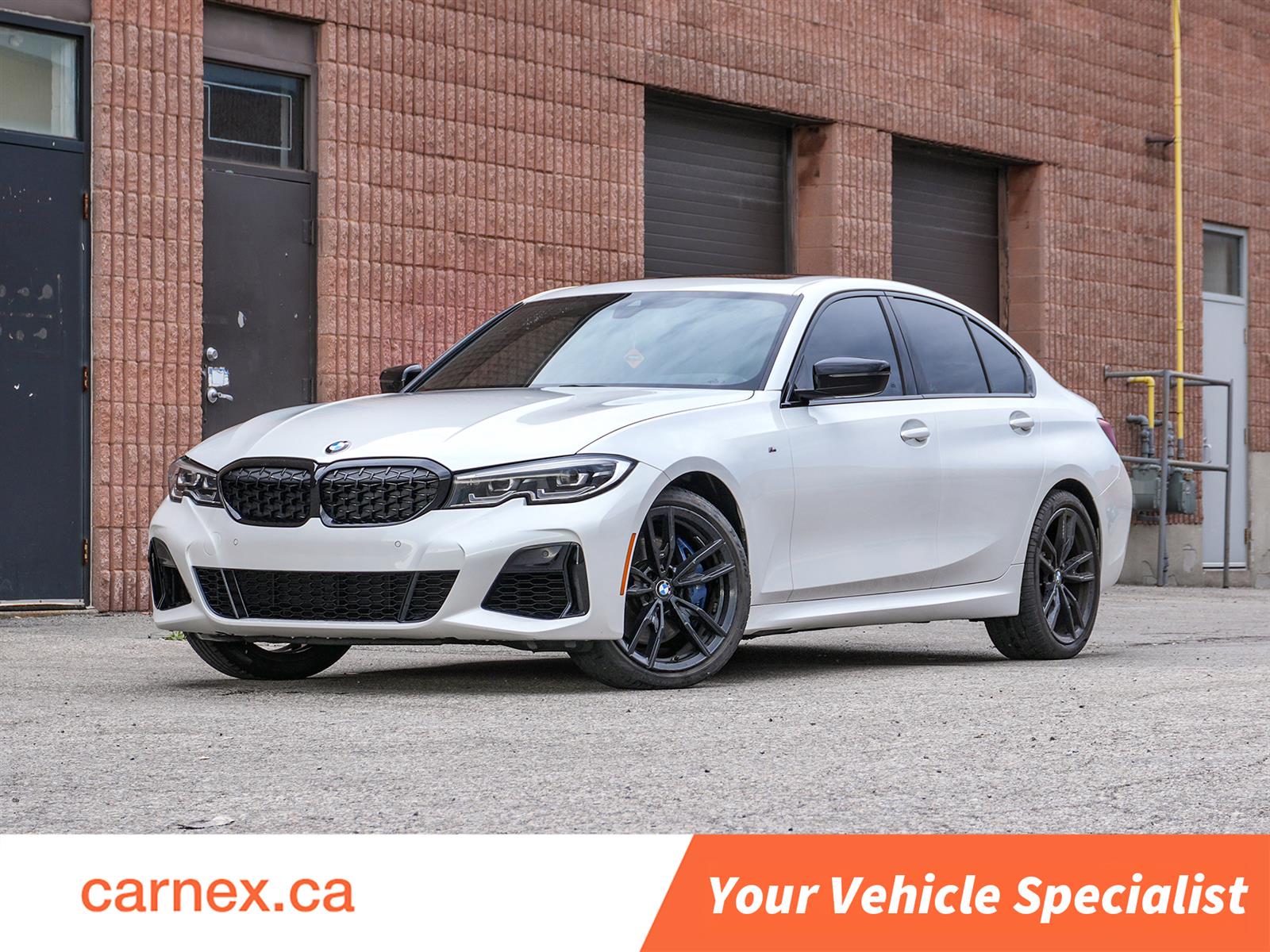 White 2020 BMW 3 Series Sedan All-Wheel Drive Automatic