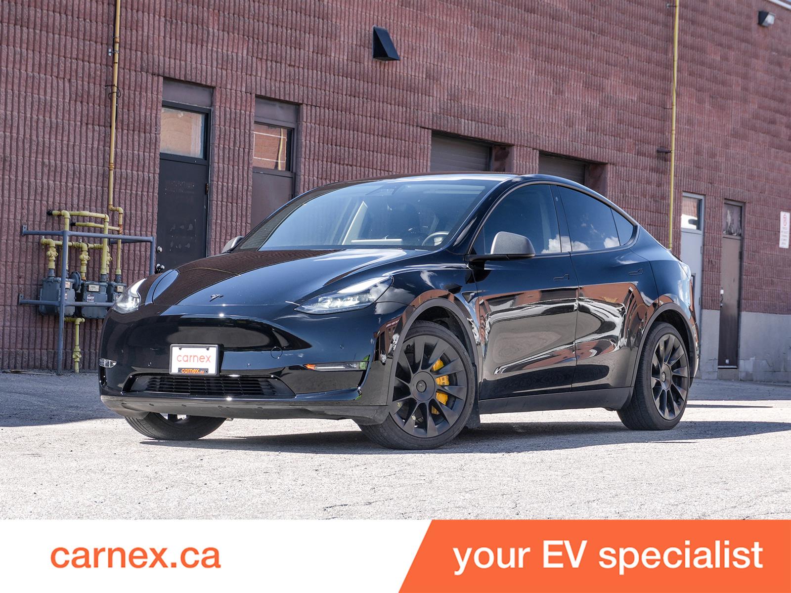 Black 2021 Tesla Model Y SUV / Crossover All-Wheel Drive Automatic