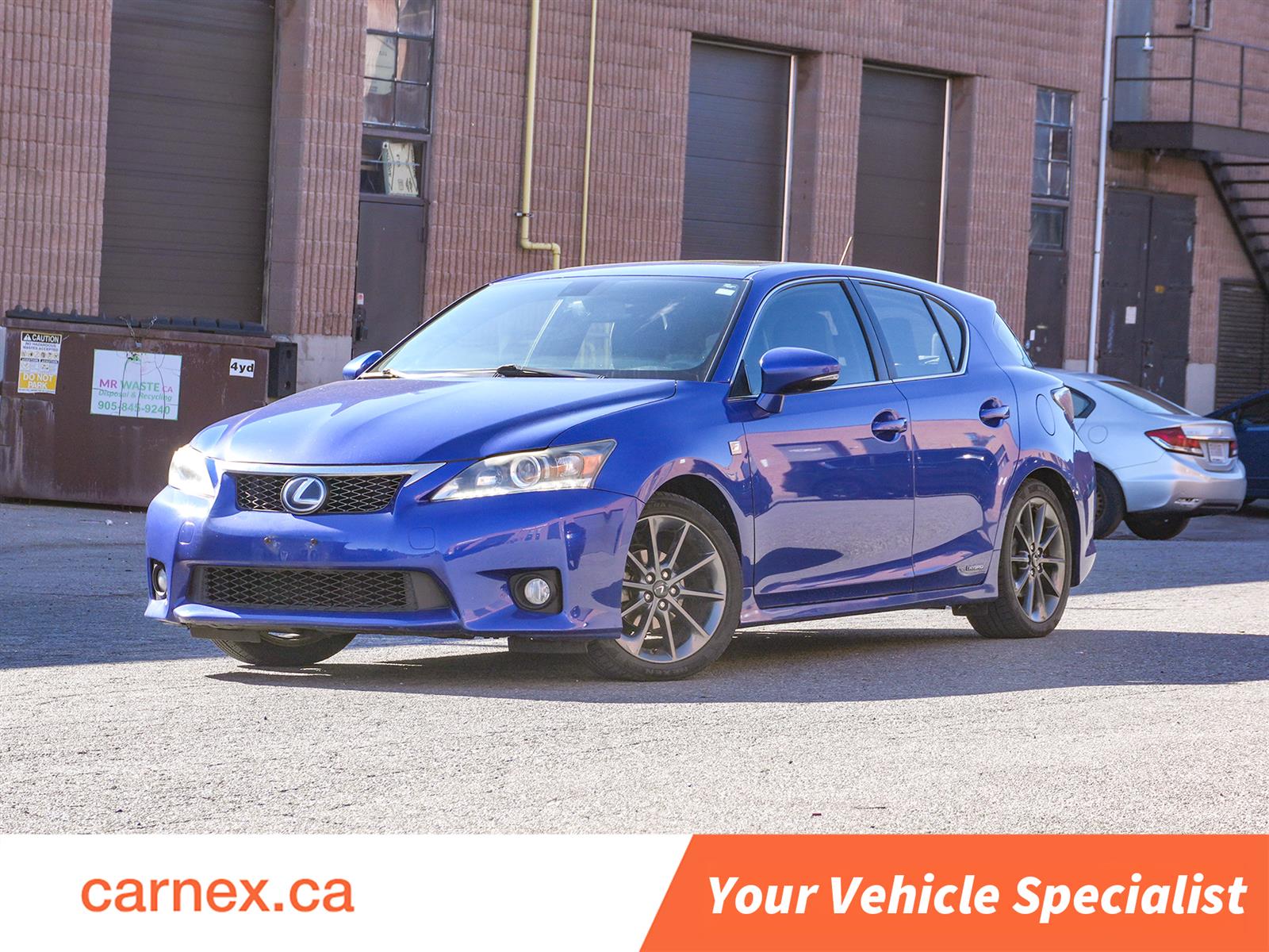 Blue 2013 Lexus CT Hybrid Wagon Front-Wheel Drive Automatic