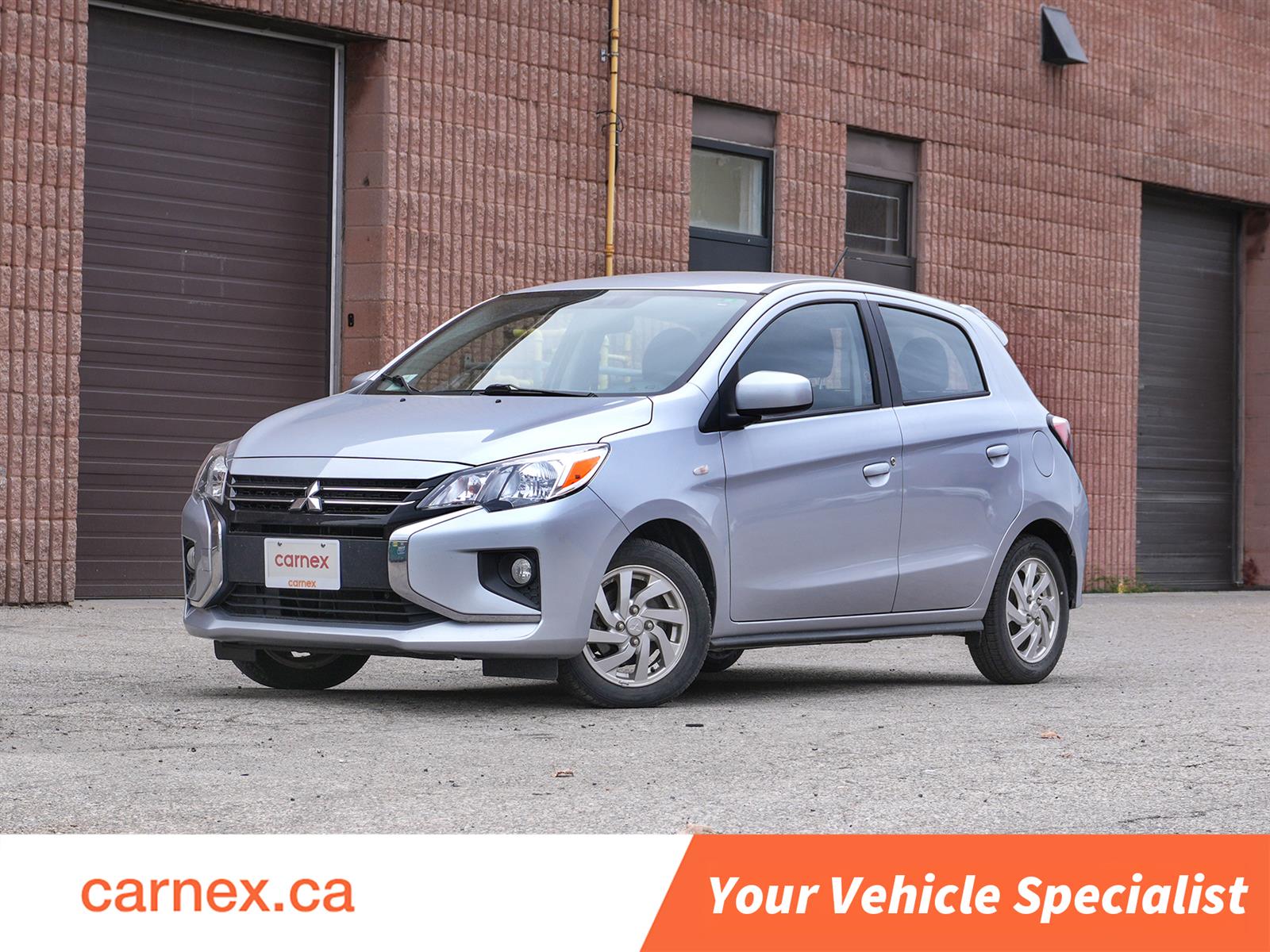 Gray 2024 Mitsubishi Mirage Hatchback Front-Wheel Drive Automatic