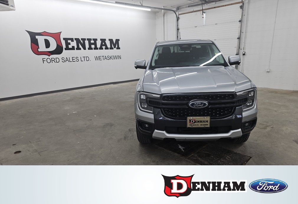 ICONIC SILVER 2024 Ford Ranger Pickup Truck Four-Wheel Drive Automatic