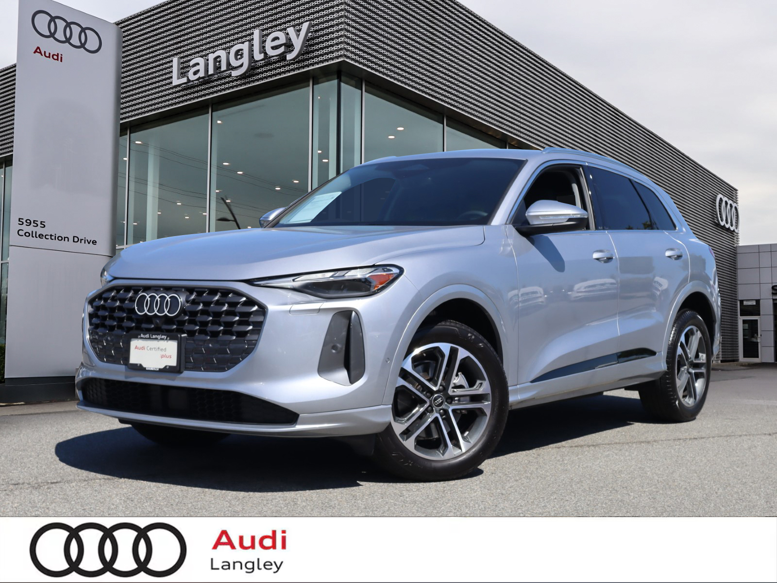 Floret Silver Metallic 2025 Audi Q5 SUV / Crossover All-Wheel Drive Automatic