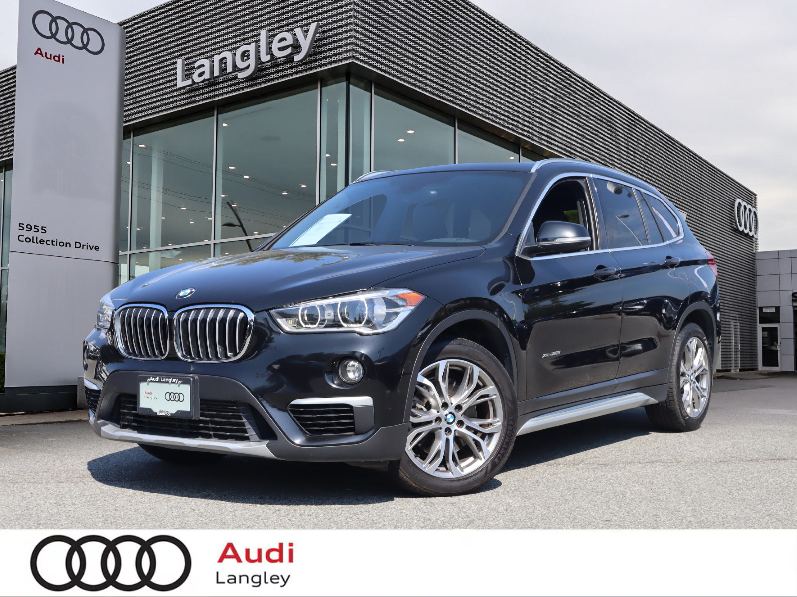 Black Sapphire Met 2017 BMW X1 SUV / Crossover All-Wheel Drive Automatic