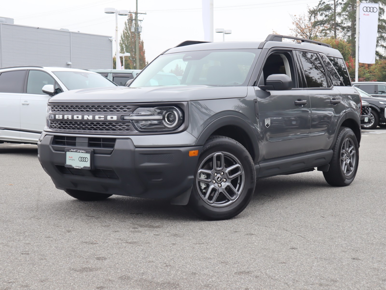 Gray (Carbonized Grey Metallic) 2025 Ford Bronco Sport SUV / Crossover All-Wheel Drive Automatic