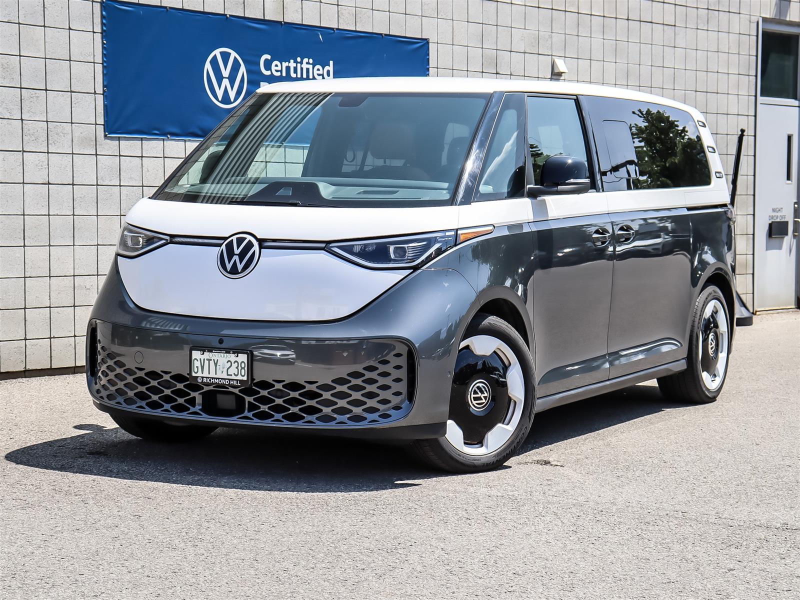 Indium Gray Metallic 2025 Volkswagen ID.Buzz Minivan All-Wheel Drive Automatic