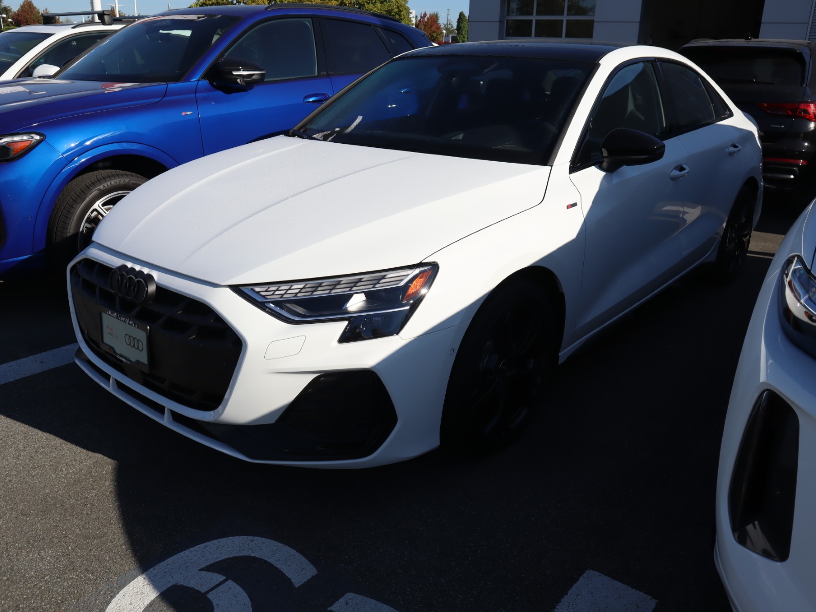 Arkona White 2026 Audi A3 Sedan Automatic