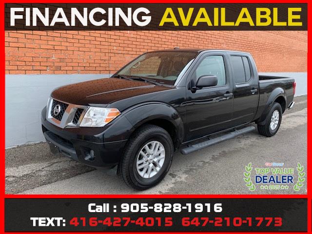 Black 2016 Nissan Frontier Pickup Truck Four-Wheel Drive Automatic