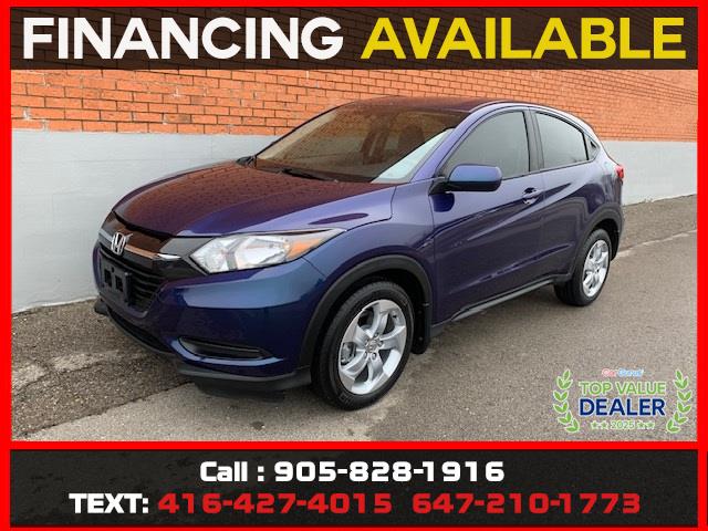 Blue 2016 Honda HR-V SUV / Crossover All-Wheel Drive Automatic