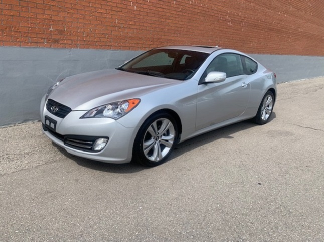 Silver 2011 Hyundai Genesis Coupe Coupe Automatic
