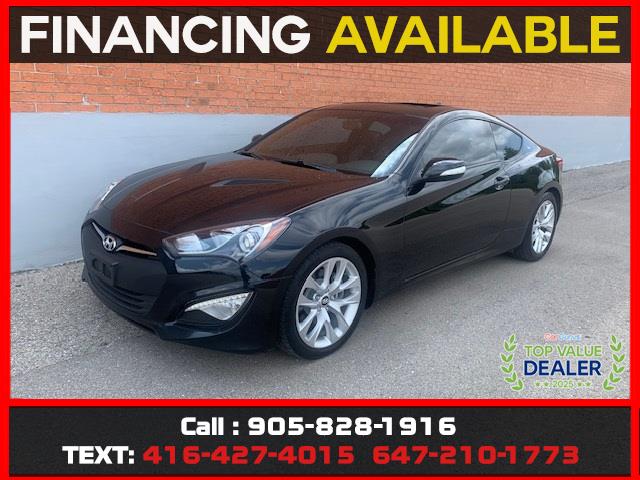 Black 2016 Hyundai Genesis Coupe Coupe Automatic