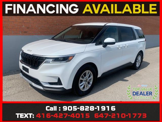White 2023 Kia Carnival Minivan Front-Wheel Drive Automatic