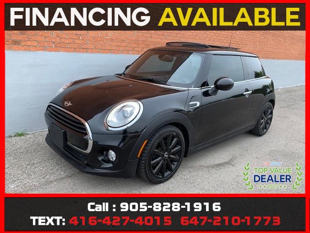 Black 2017 MINI Cooper Hatchback Front-Wheel Drive Automatic