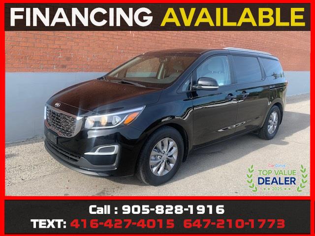 Black 2020 Kia Sedona Minivan Front-Wheel Drive Automatic