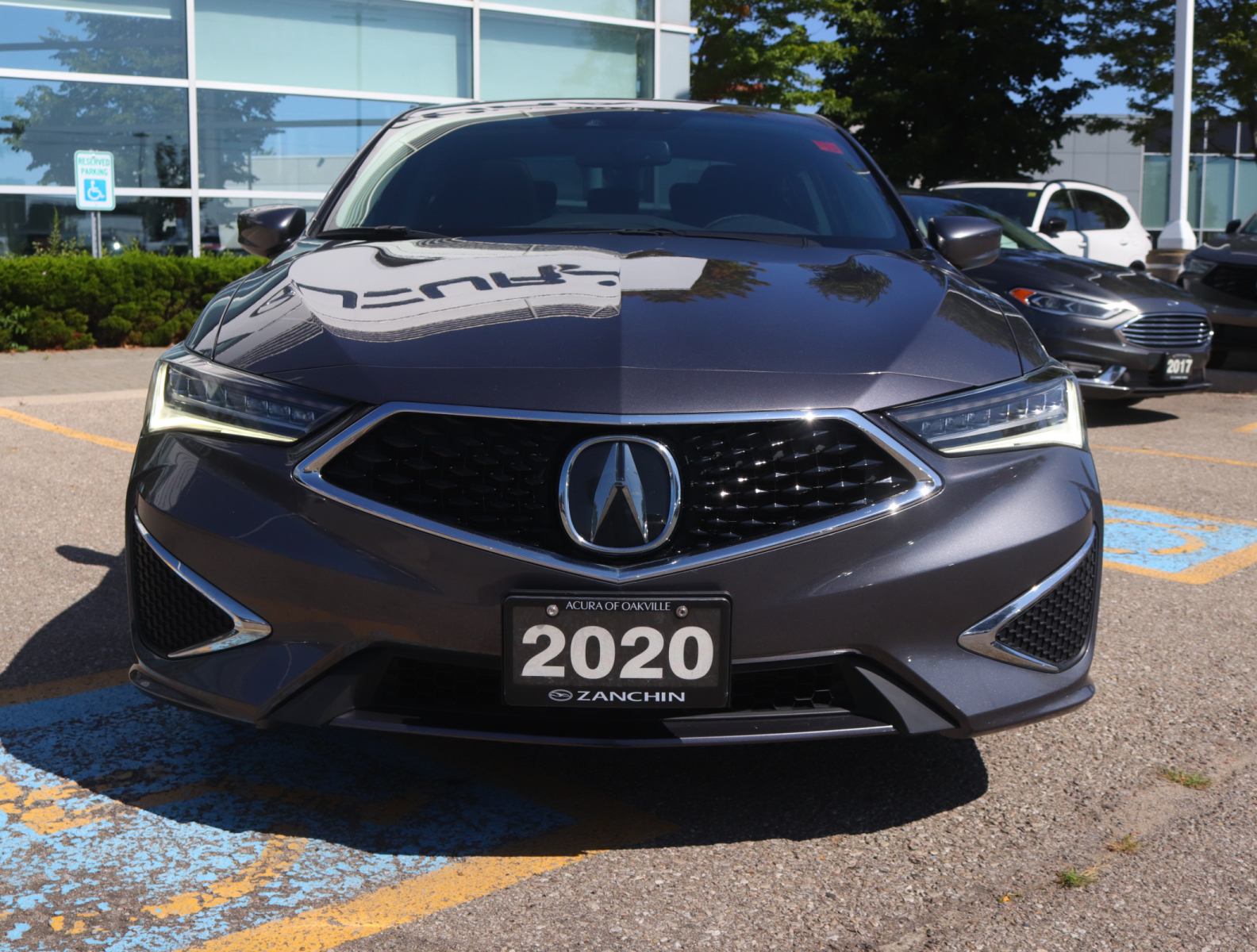Gray (MODERN STEEL MET) 2020 Acura ILX Sedan Front-Wheel Drive Automatic
