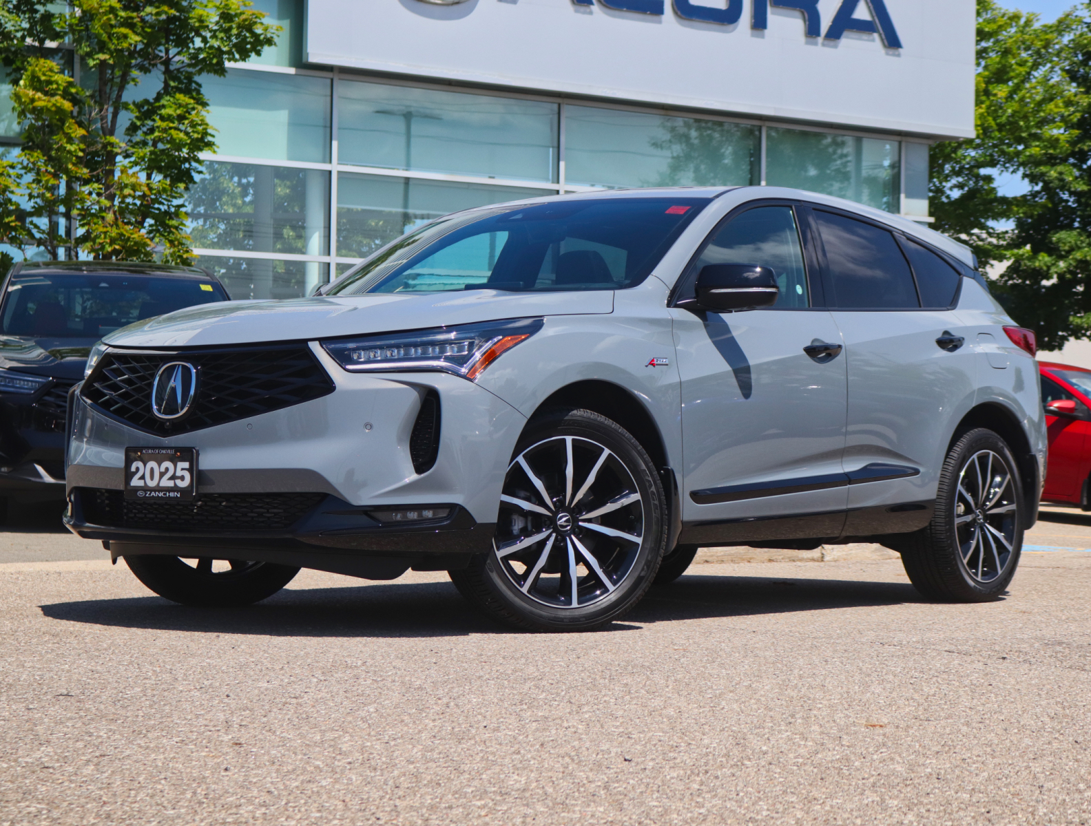 Gray (Platinum) 2025 Acura RDX SUV / Crossover All-Wheel Drive Automatic