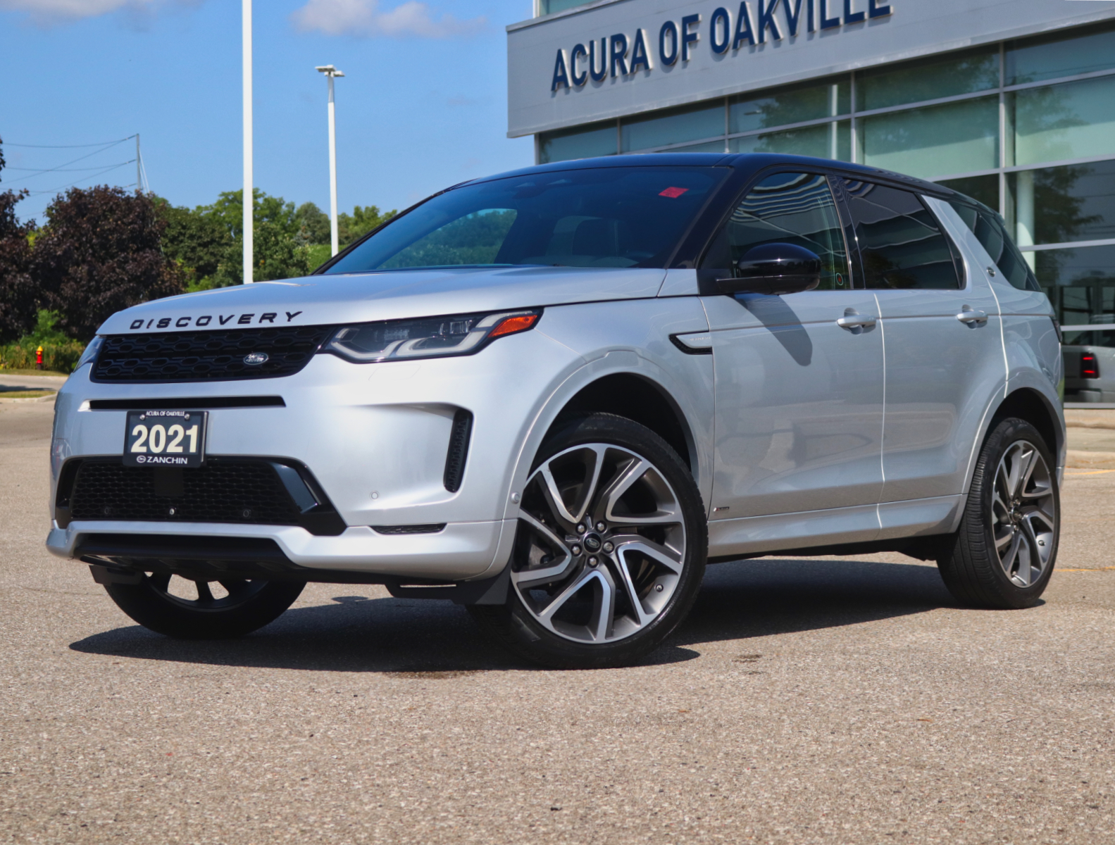 Silicon Silver Met 2021 Land Rover Discovery Sport SUV / Crossover All-Wheel Drive Automatic