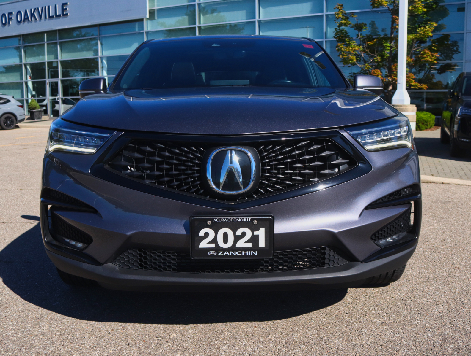 Gray (MODERN STEEL MET) 2021 Acura RDX SUV / Crossover All-Wheel Drive Automatic