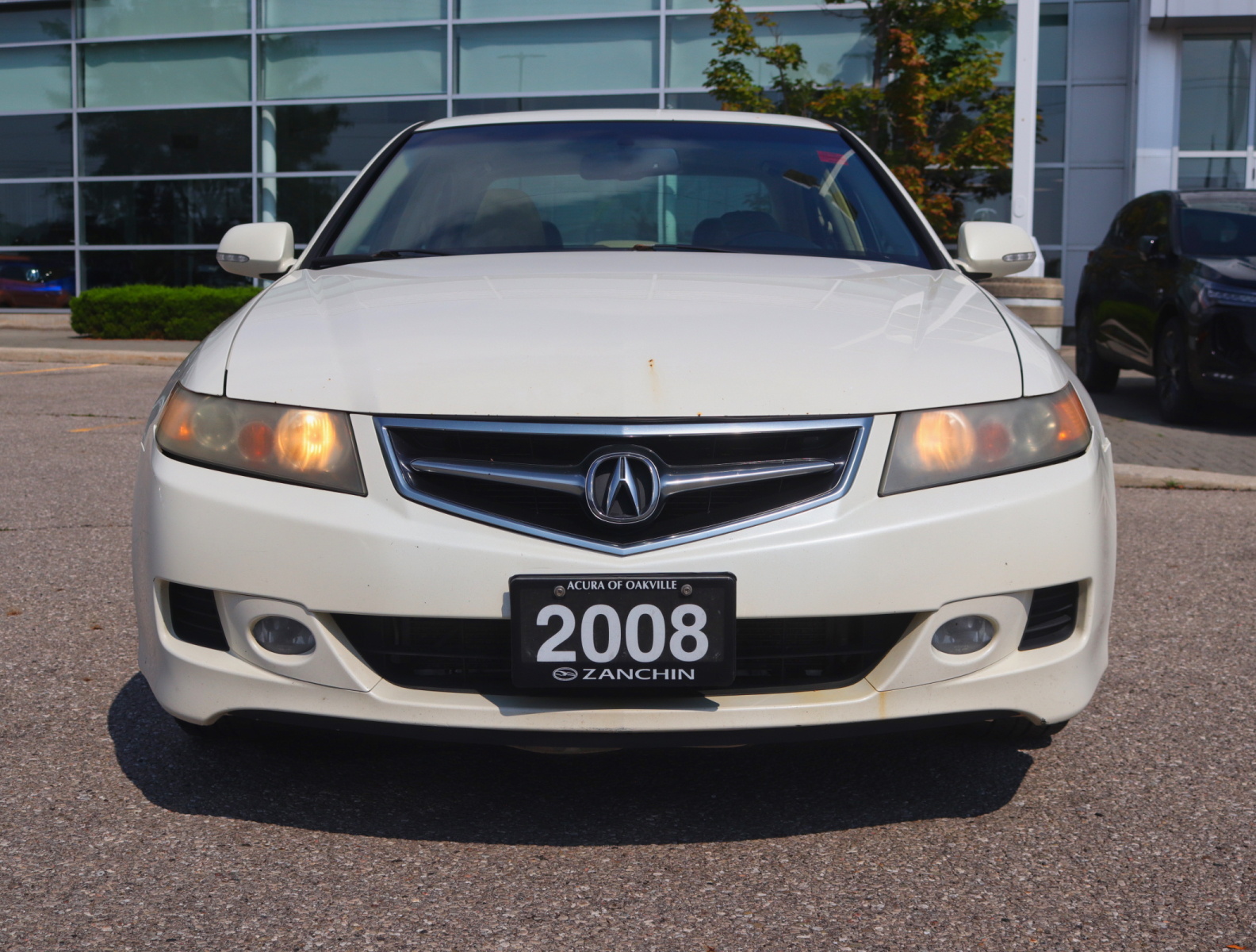 Navy Blue 2008 Acura TSX Sedan Front-Wheel Drive Automatic