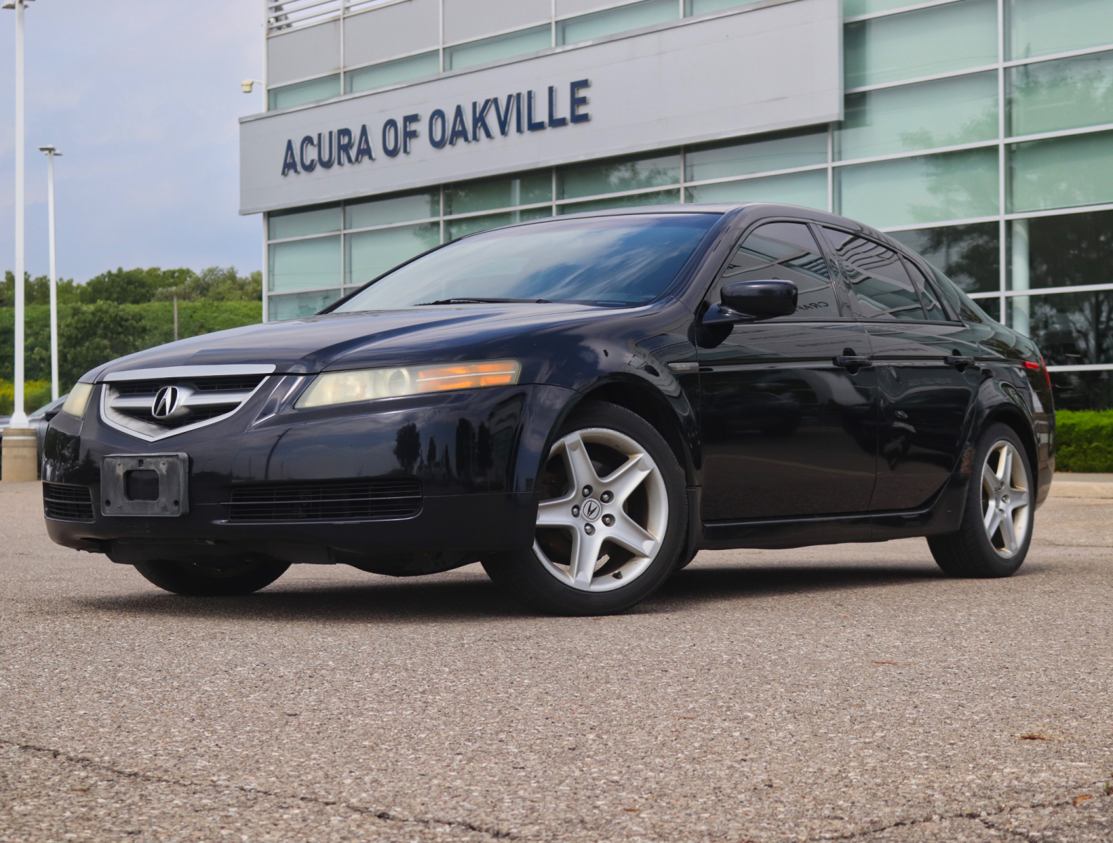 Nighthawk Black 2005 Acura TL Sedan Front-Wheel Drive Automatic