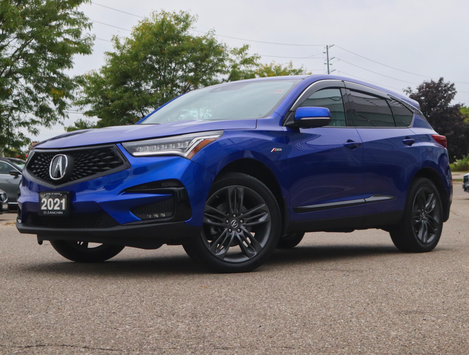 Apex Blue Pearl 2021 Acura RDX SUV / Crossover All-Wheel Drive Automatic