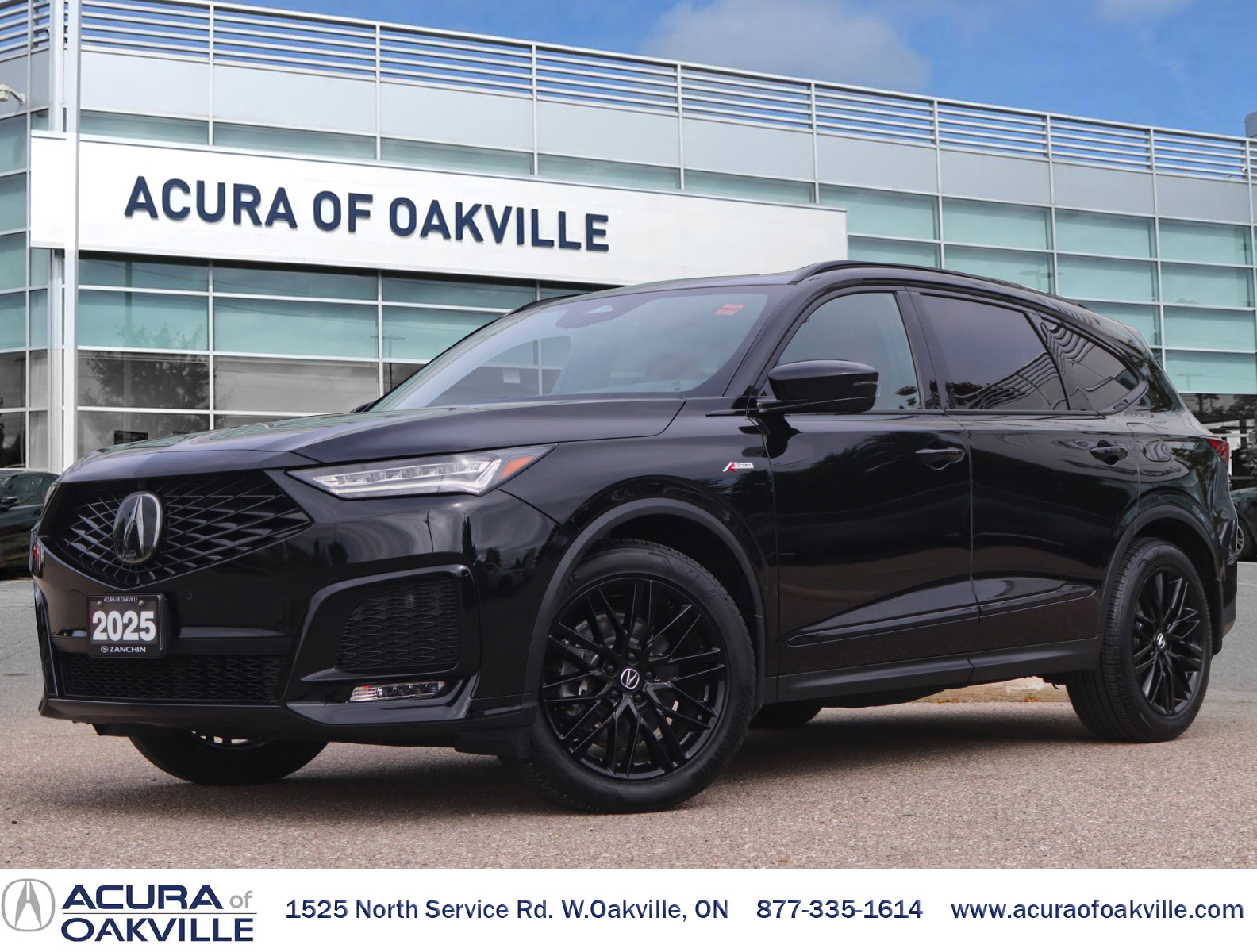 Majestic Black Pearl 2025 Acura MDX SUV / Crossover  Automatic