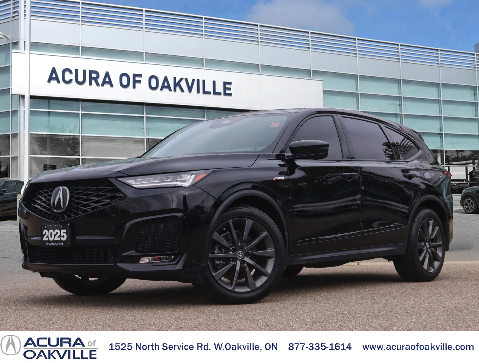 Majestic Black Pearl 2025 Acura MDX SUV / Crossover All-Wheel Drive Automatic
