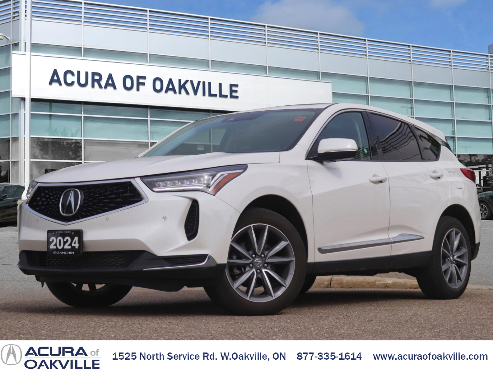 Platinum White Pearl 2024 Acura RDX SUV / Crossover All-Wheel Drive Automatic