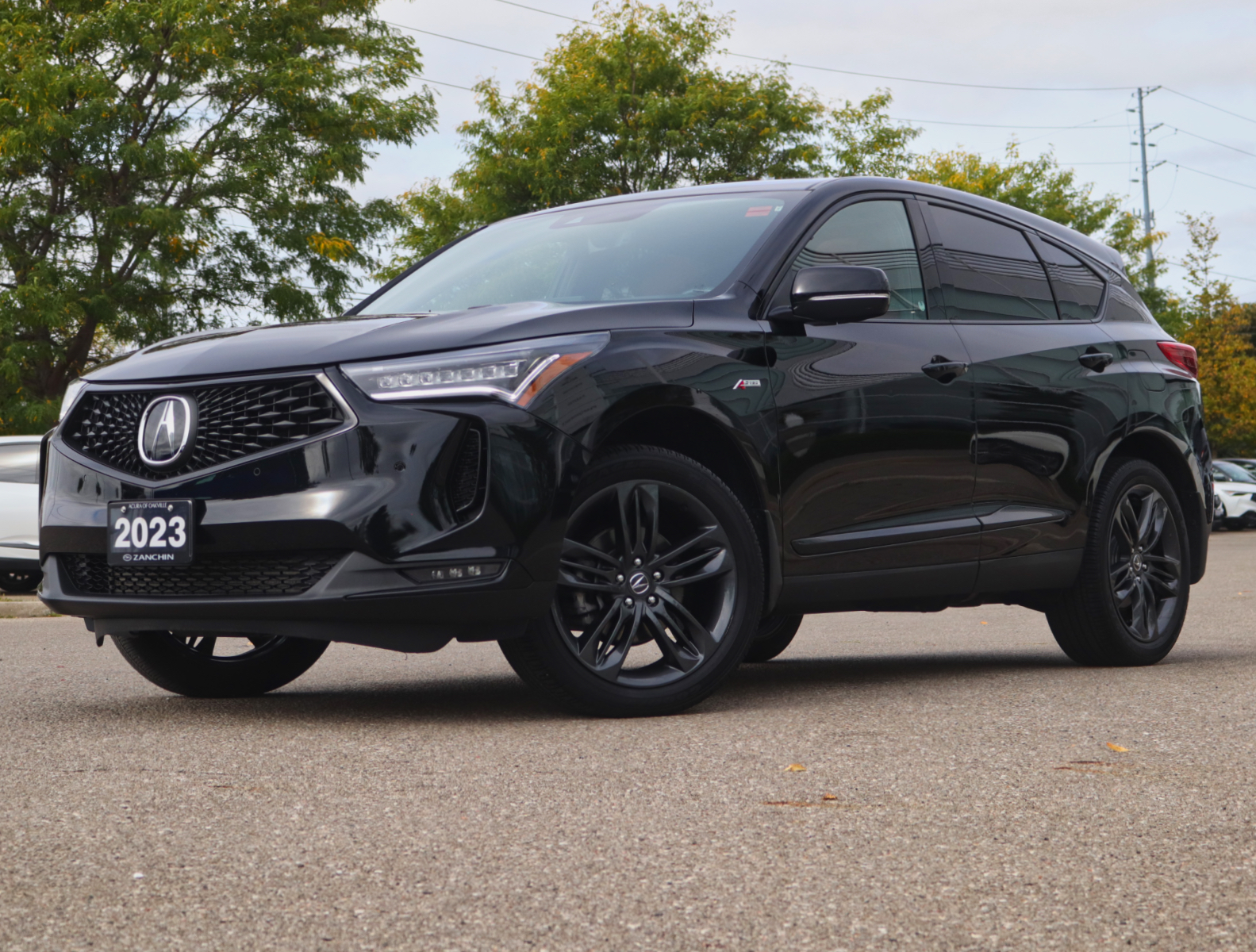 Majestic Black Pearl 2023 Acura RDX SUV / Crossover All-Wheel Drive Automatic