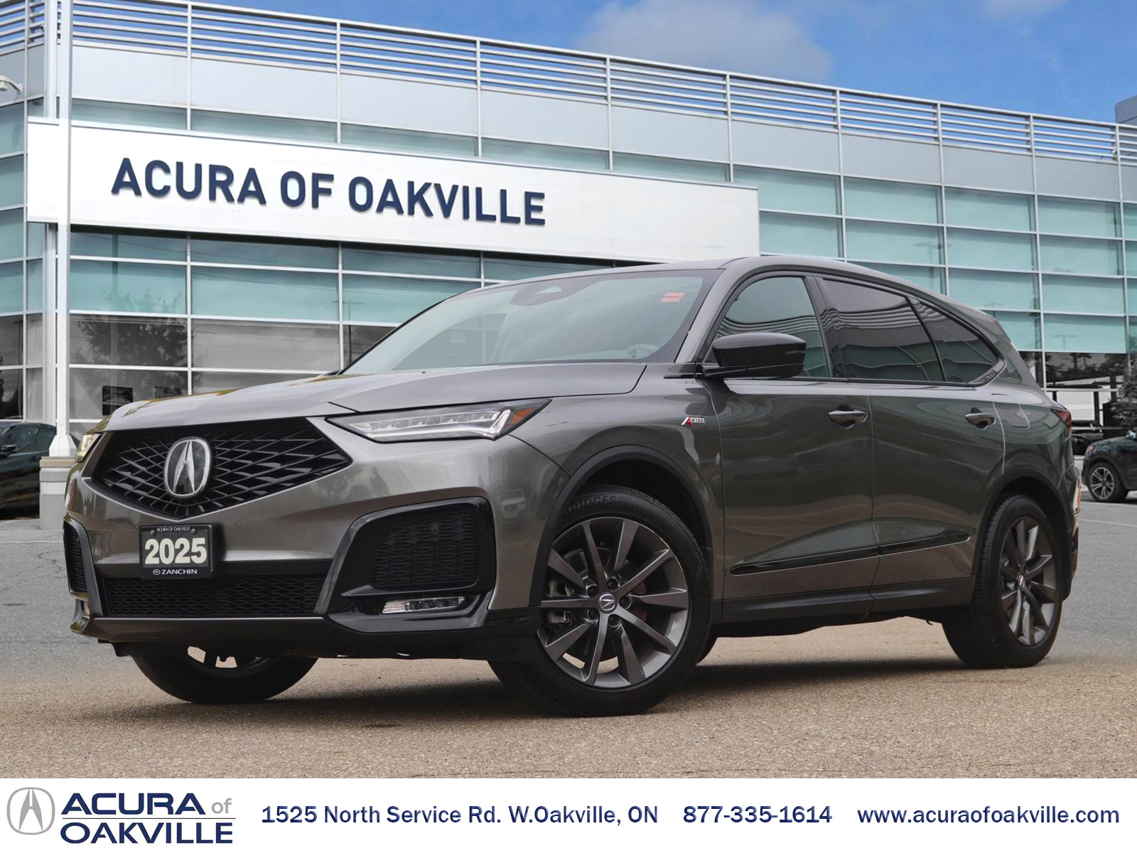 Liquid Carbon Met 2025 Acura MDX SUV / Crossover All-Wheel Drive Automatic