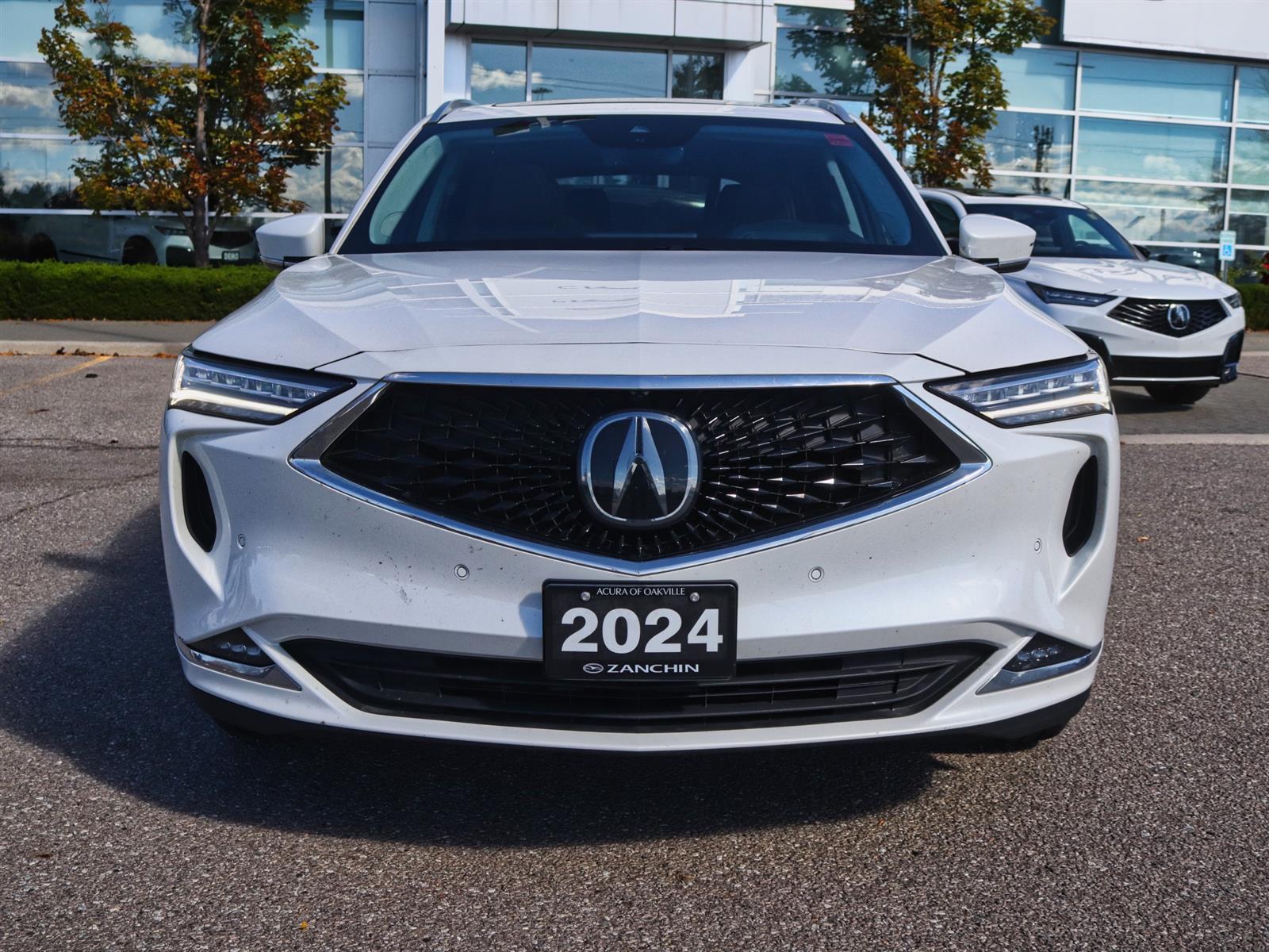 Gray (Platinum) 2024 Acura MDX SUV / Crossover All-Wheel Drive Automatic