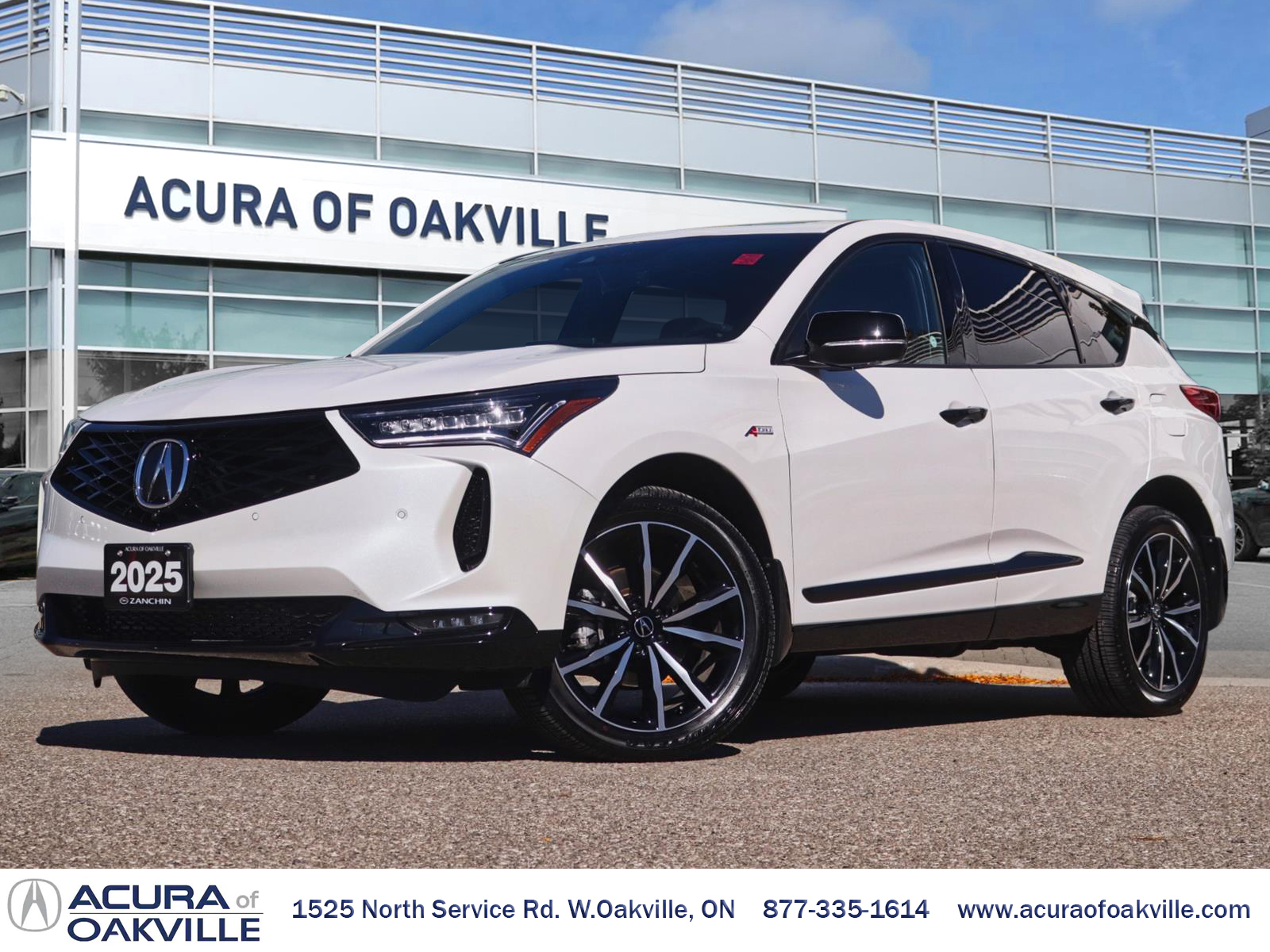 Platinum White Pearl 2025 Acura RDX SUV / Crossover  Automatic