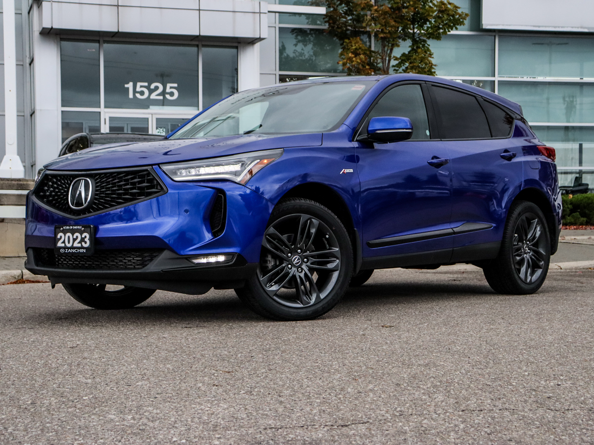 Apex Blue Pearl 2023 Acura RDX SUV / Crossover All-Wheel Drive Automatic