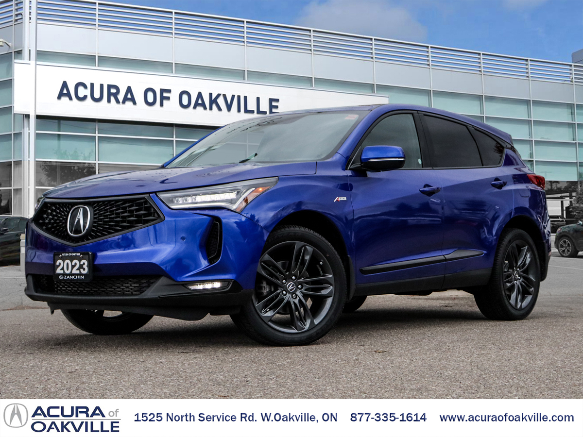APEX BLUE PEARL 2023 Acura RDX SUV / Crossover All-Wheel Drive Automatic
