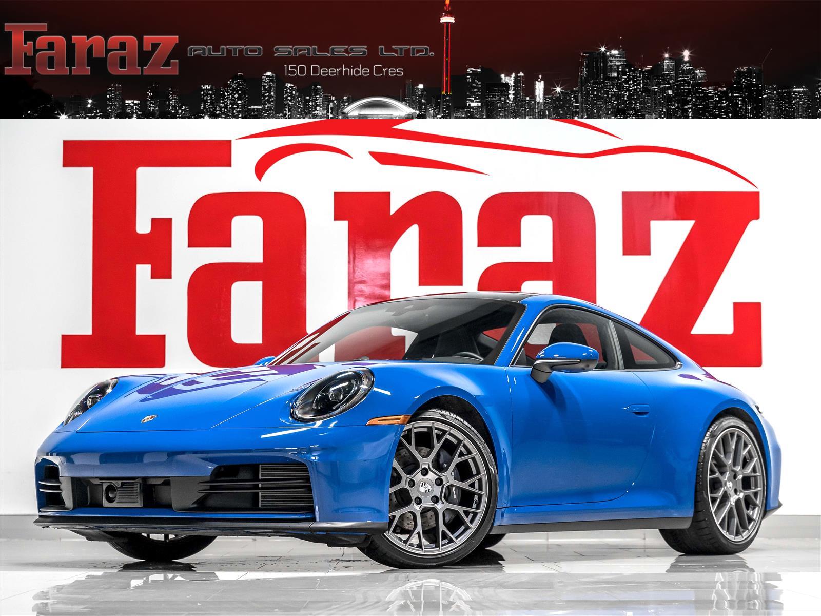 Lugano Blue 2025 Porsche 911 Carrera Coupe RWD Coupe Rear-Wheel Drive Automatic