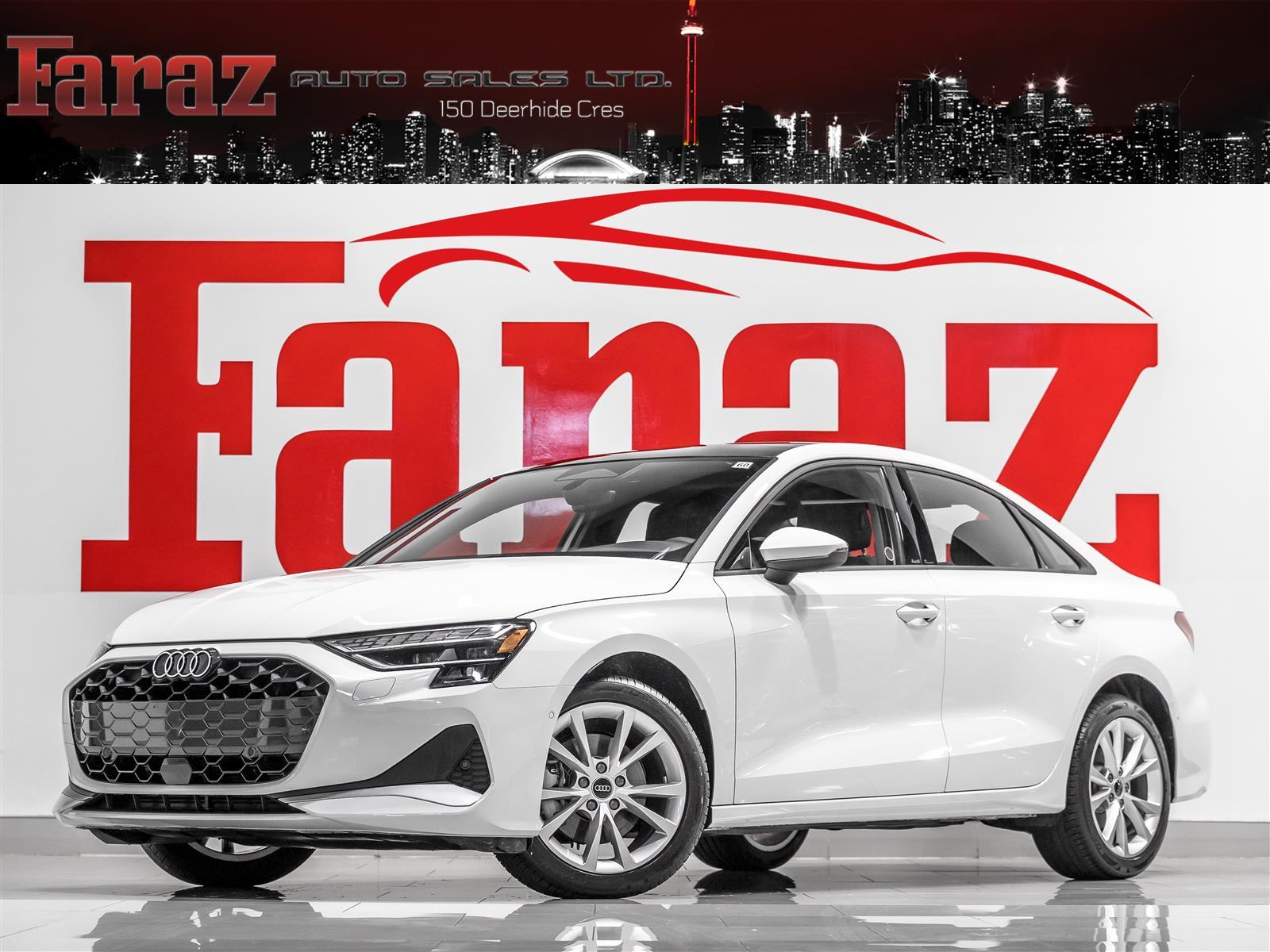 White 2026 Audi A3 Sedan  Automatic