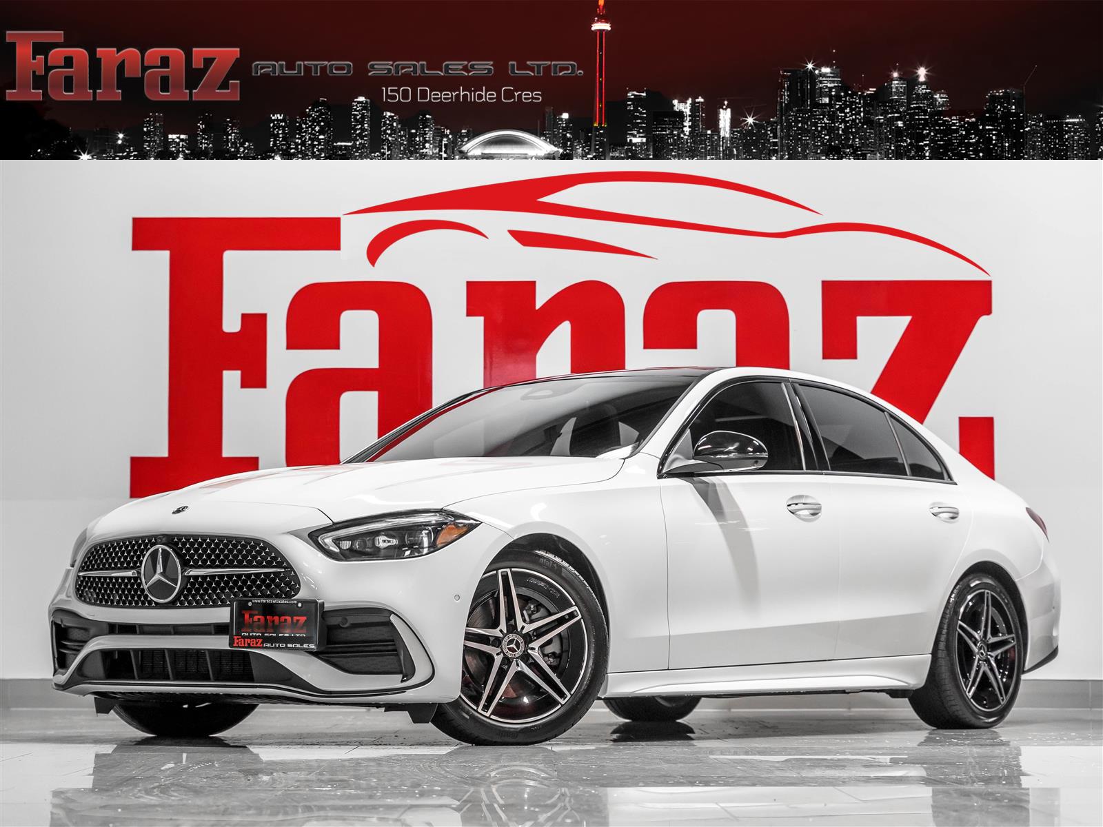 2023 Mercedes-Benz C-Class AMG C43 C 300|AMG Night Pkg|Pinnacle Trim|Premium|Digital Lights - Main View