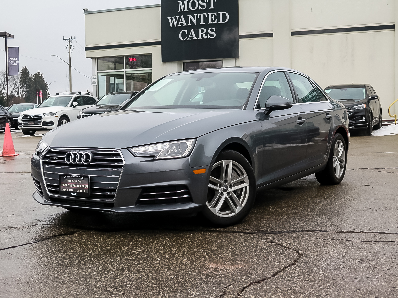 used 2017 Audi A4 car, priced at $28,972