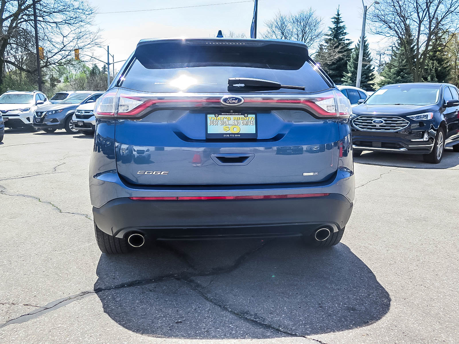 used 2018 Ford Edge car, priced at $28,492