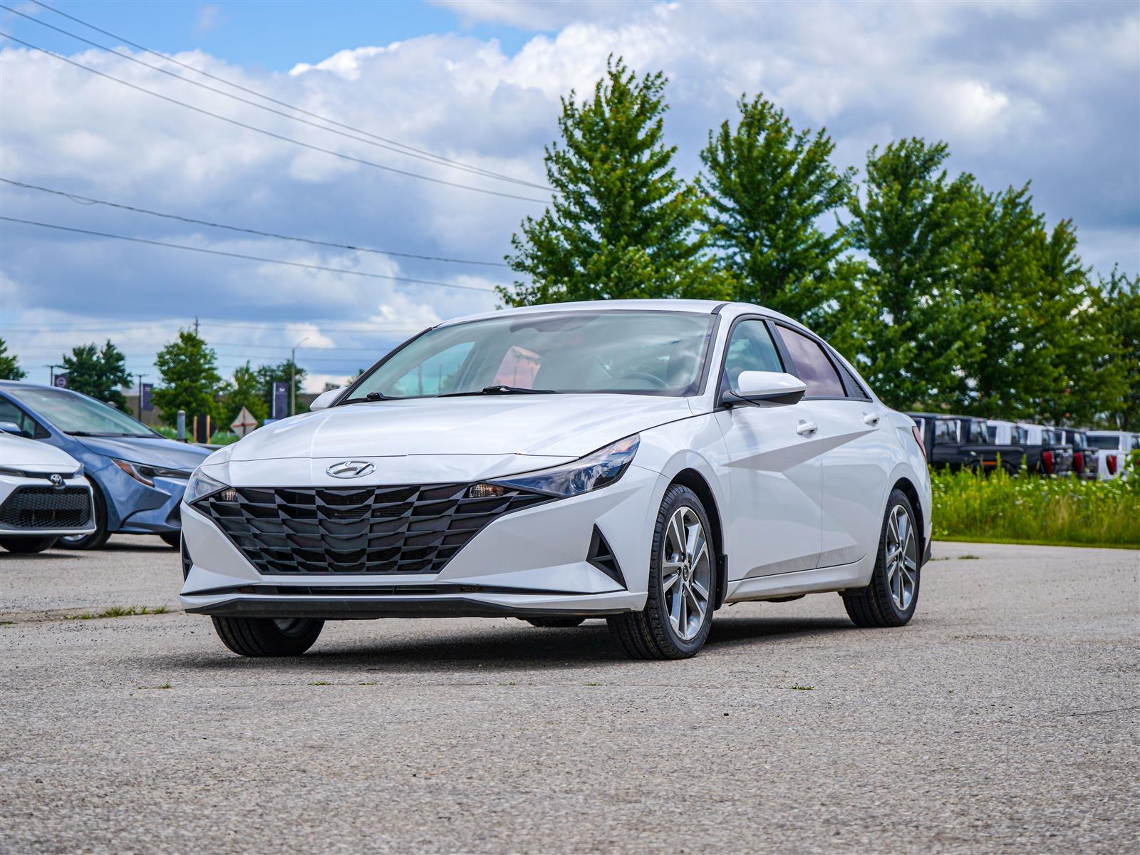 used 2021 Hyundai Elantra car, priced at $18,950