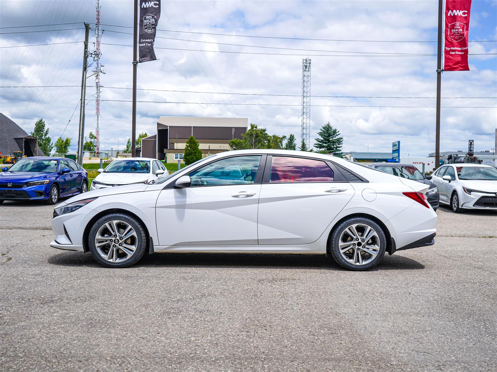 used 2021 Hyundai Elantra car, priced at $18,950