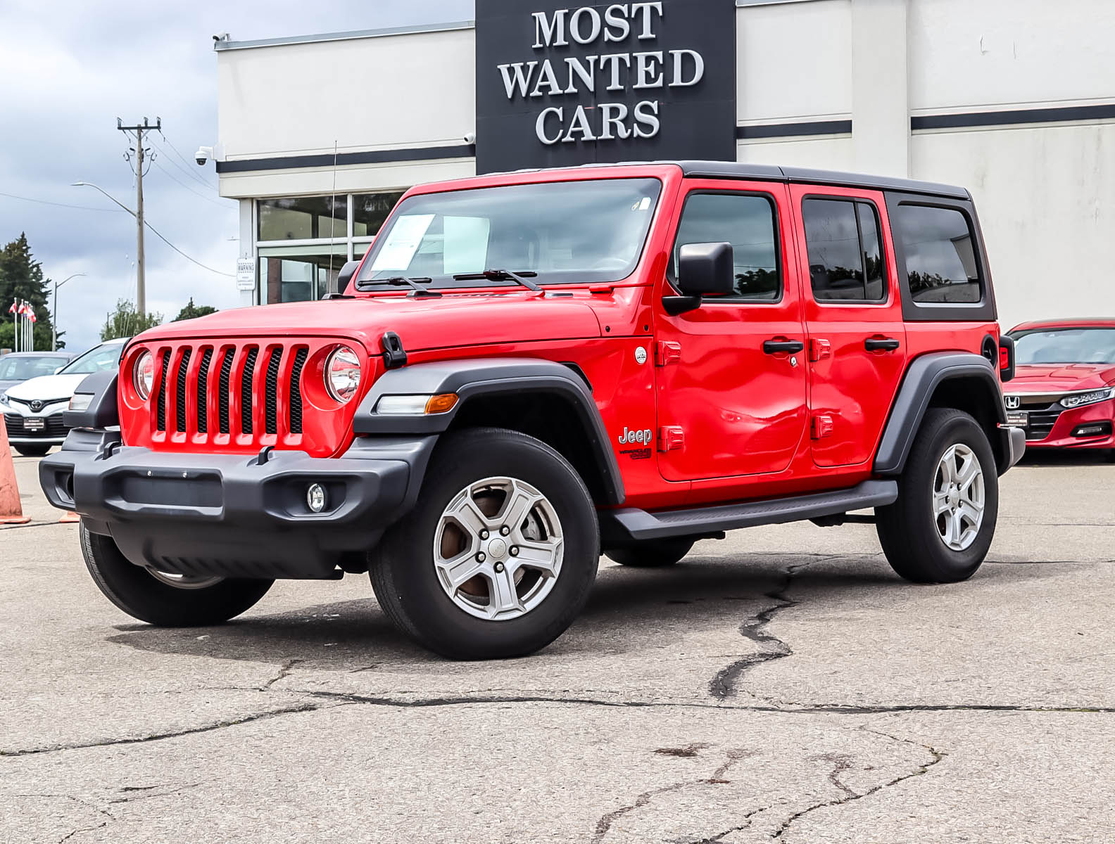 used 2018 Jeep Wrangler car, priced at $37,193
