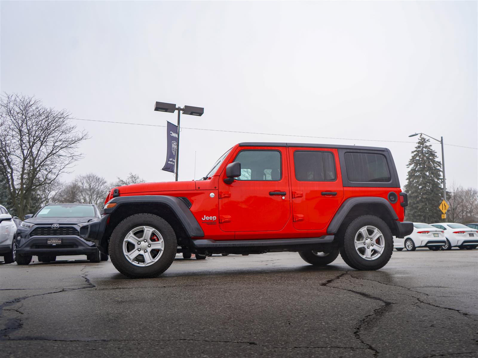 used 2018 Jeep Wrangler car, priced at $32,960